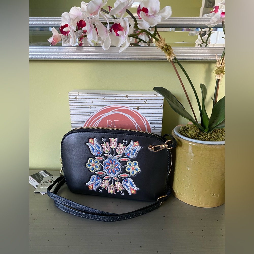 Canadian artist crossbody/wristlet bag